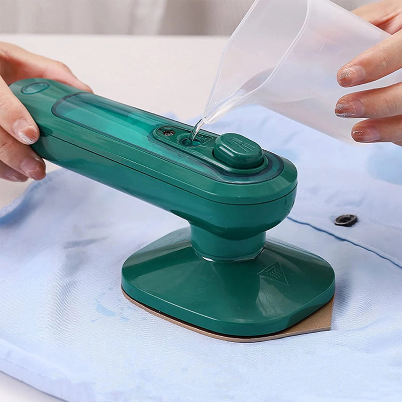 MINI PLANCHA A VAPOR PORTÁTIL - Planchado rápido sin esfuerzo - Luce tu Estilo Impecable Estés donde Estés