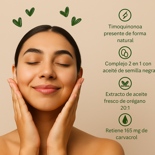 Aceite de Orégano (Cápsulas Softgel - 6000 Mg 60 unidades) - Antioxidante y Antiinflamatorio - Mayor bienestar corporal en 14 días 🌿💚