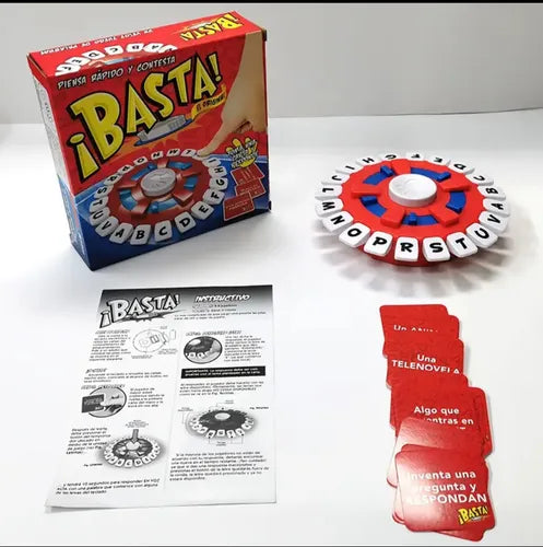 🎯Juego BASTA Original - Activa tu Mente  Jugando en Familia y con Amistades 🧠👨‍👩‍👧‍👦