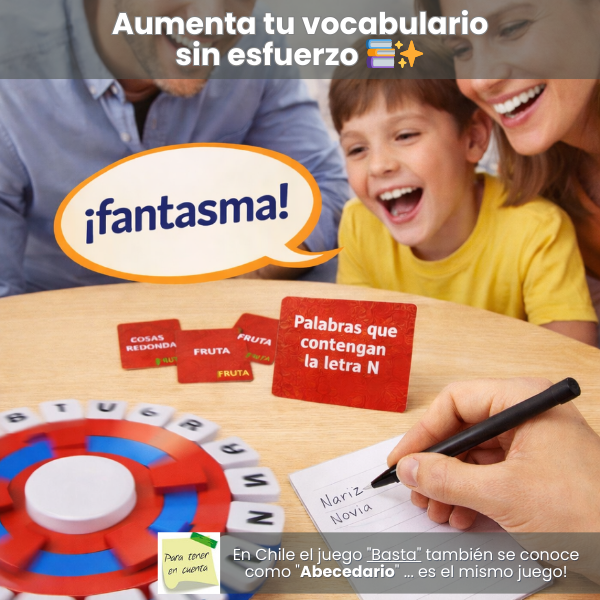 🎯Juego BASTA Original - Activa tu Mente  Jugando en Familia y con Amistades 🧠👨‍👩‍👧‍👦