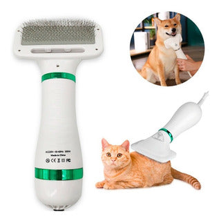 CEPILLO SECADOR 2 EN 1 - Tu mascota limpia y tranquila después de cada baño