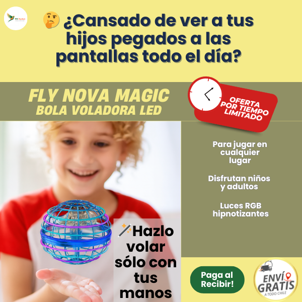 FLY NOVA MAGIC - Despierta sonrisas y asombro desde el primer vuelo