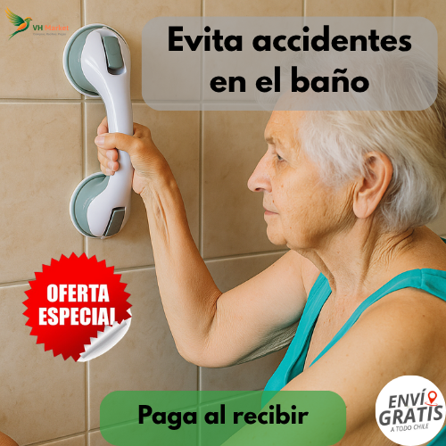 AGARRADERA ANTIDESLIZANTE - Se Adhiere Fácil - Evita Resbalones y Entrega confianza al instante