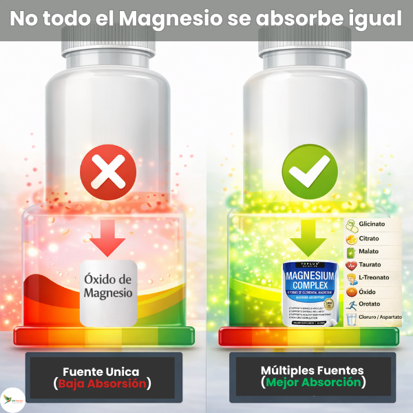 TOPLUX MAGNESIUM COMPLEX ⚡💙🔬  – Magnesio premium diseñado para máxima absorción (60 cápsulas)