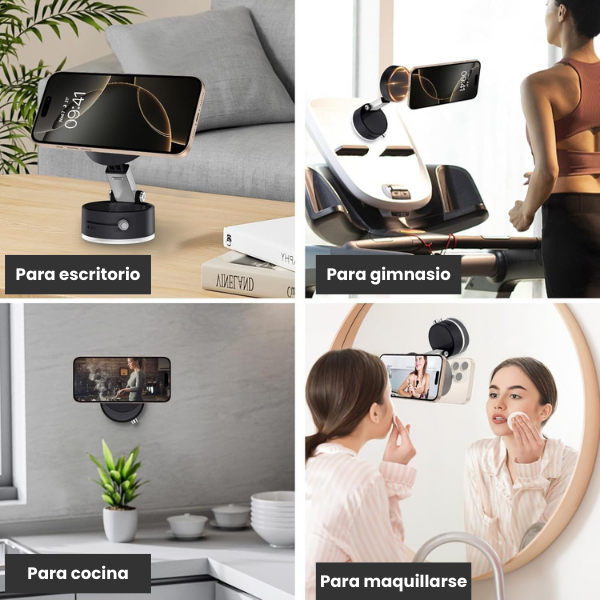 Soporte Magnético MAGLOCK 360 - Manos libres en cualquier superficie lisa